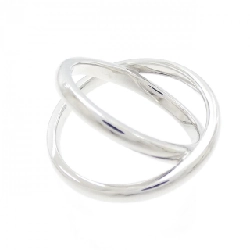 Nhẫn băng chéo Mikimoto - Hàng hiệu Authentic 839146