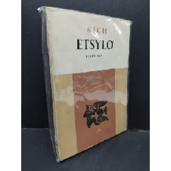[Sách Cũ SCGR] Kịch Etsylo mới 70% bẩn bìa, ố vàng, có chữ ký, rách gáy 1984 HCM2110 Emile Chambry VĂN HỌC