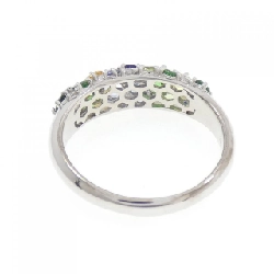 Nhẫn đá màu K18WG - Hàng hiệu Authentic 847130