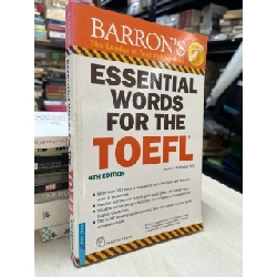 Essential words for the toefl - Barron