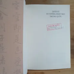 Lịch Sử Tư Tưởng Phật Học Trung Quốc - Lữ Trừng 705387