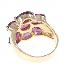 K18YG Garnet Ring - Hàng hiệu Authentic 847456