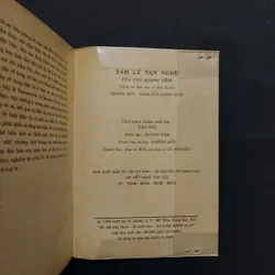 [Sách Cũ] Tâm Lý Văn Nghệ Mỹ Thuật Hiện Đain - Chu Quang Tiềm 716122