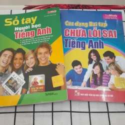 2 quyển Rèn Văn phạm & Từ vựng tiếng Anh nhóm T.giả TheWINDY: SỔ TAY & CHỮA LỔI SAI
