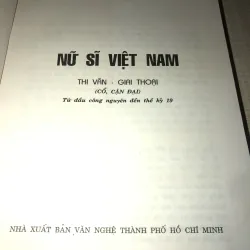 Nữ Sĩ Việt Nam-Tiểu Sử&Giai Thoại Cổ-Cận Đại 937346