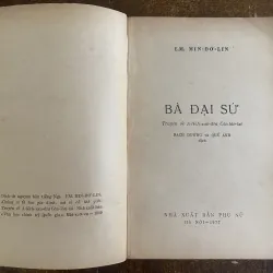 Bà Đại Sứ- Em. Min-đơ-lin ( Ngô Mạnh Lân vẽ bìa) 1019582