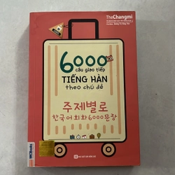 6000 câu giao tiếp tiếng Hàn theo chủ đề