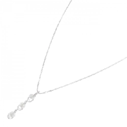 K18WG Dây chuyền kim cương ba viên 0.50CT - Hàng hiệu Chính hãng 861352