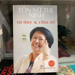 Tư duy và chia sẻ - Tôn Nữ Thị Ninh 184884