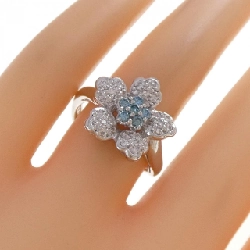 Nhẫn kim cương hoa PT900 0.45CT - Hàng hiệu Authentic 852829