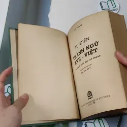 [MIỄN PHÍ BỌC SÁCH] [XƯA] Từ điển Thành ngữ Anh - Việt (1988) 990435