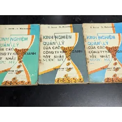 Kinh nghiệm quản lý của các công ty kinh doanh tốt nhất nước mỹ - T.Pter - R.Waterman 605490