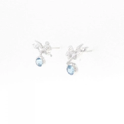 K14WG Bông tai Angel Blue Topaz - Hàng hiệu Chính hãng 868870
