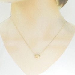 K18YG Dây chuyền hình trái tim Sapphire 0.40CT - Hàng hiệu Chính hãng 858145