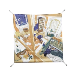 Khăn quàng cổ MYSTERE AU 24 của Hermès