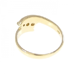 Nhẫn nhẫn ngón út kim cương K18YG 0.14CT - Hàng hiệu Authentic 849657