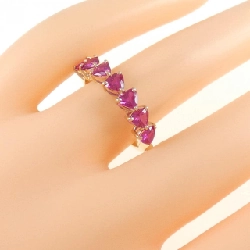 Nhẫn ruby hình trái tim K18PG/K18YG 1.417CT - Hàng hiệu chính hãng 855308