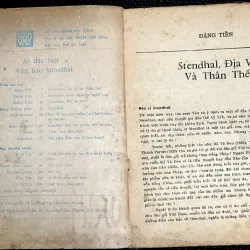 STENDHAL- Tạp chí Văn Học miền Nam VN trước 1975 1008577
