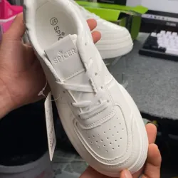 Giày Sneaker Thể Thao Nữ Đế 5cm Full trắng size 37 746788