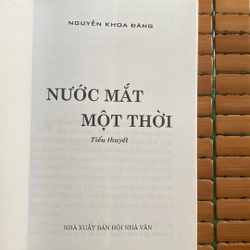 NƯỚC MẮT MỘT THỜI, TIỂU THUYẾT VỀ CCRĐ (XB 2009) 518820