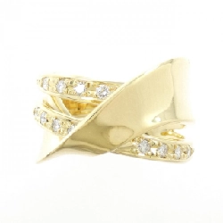 Nhẫn kim cương K18YG 0.20CT 667709