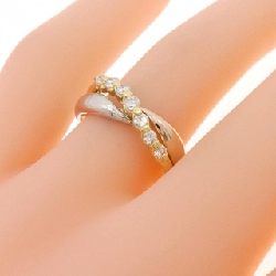 Nhẫn kim cương K18YG/PT900/K18PG 0.25CT - Hàng hiệu Authentic 854389