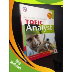 (TẶNG BOOKMARK) Toeic Analyst Second Edition (S + 3CD) (110) mới 90% RBK0810