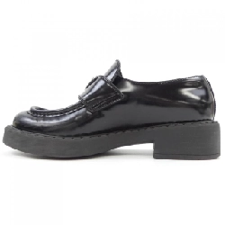 Giày lười Prada PRADA màu chocolate với logo hình tam giác 1D246M 656426