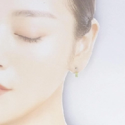 K18YG Peridot Bông tai - Hàng hiệu Chính hãng 868997