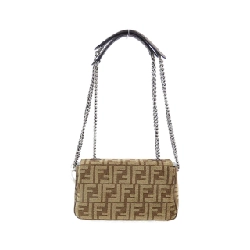 【Sản phẩm mới】Túi xách vai Fendi Baguette Chain Midi 8BR793 ALG7 614243