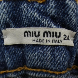 MIU MIU MIU MIU Logo GWP299 1ZGX Jeans - Hàng hiệu Chính hãng 810814