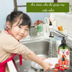 Can 4L nước rửa chén Cô Cà Chua miễn phí ship 607829