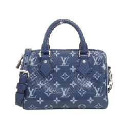 Túi xách Boston da kỳ lạ Louis Vuitton Speedy Bandoulière 20cm M81179