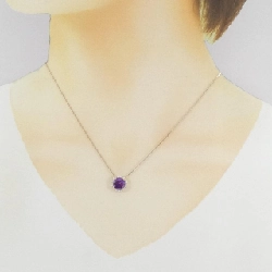 K18PG Mặt dây chuyền Amethyst 1.62CT - Hàng hiệu Chính hãng 860915