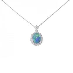 Dây chuyền Black Opal PT900/PT850 2.97CT - Hàng hiệu Chính hãng