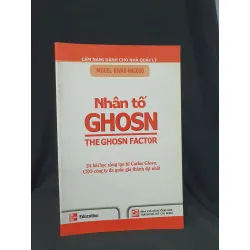 [Sách Cũ SCGR] Nhân tố Ghosn mới 80% 2007 -HCM205 Miguel Rivas Micoud SÁCH KỸ NĂNG