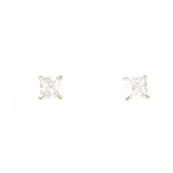 K18YG Cubic Bông tai - Hàng hiệu Chính hãng