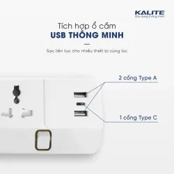 💎 Ổ cắm thông minh KALITE KPS03 – Đỉnh cao công nghệ SmartHome cho gia đình hiện đại 🏡 692655