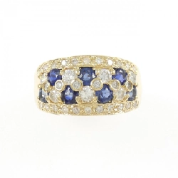 Nhẫn Sapphire K18YG 0.93CT - Hàng hiệu Chính hãng 855095