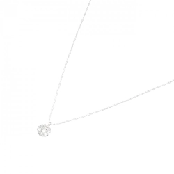 K18WG Hoa Kim Cương Dây Chuyền 0.20CT - Hàng hiệu Chính hãng 860131