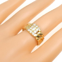 【Sản phẩm mới】Nhẫn kim cương K18YG 0.53CT 666966