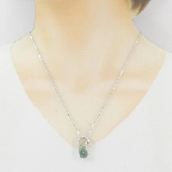 K18WG Dây chuyền Prehnite 9.20CT - Hàng hiệu Chính hãng 862845