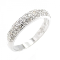 Nhẫn kim cương K18WG 0.25CT