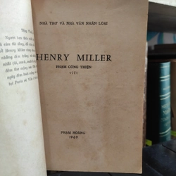 Henry Miller - Phạm Công Thiện 299246