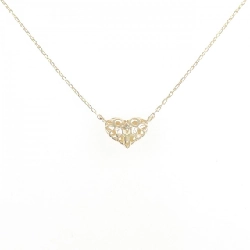 K10YG Mặt Dây Chuyền Hình Trái Tim Peridot - Hàng hiệu Chính Hãng