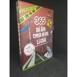 365 bí ẩn chưa được lý giải bìa cứng mới 90% HCM2412