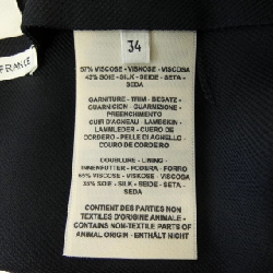 Chân váy HERMES アイレットスクラプ 2E0315D8 650405