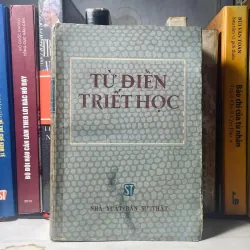 SÁCH TỪ ĐIỂN TRIẾT HỌC