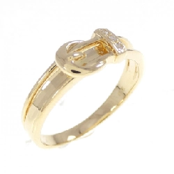 Nhẫn kim cương K18YG - Hàng hiệu Authentic