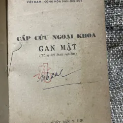 Cấp cứu ngoại khoa gan mật-230 trang ; 1978 1009777
